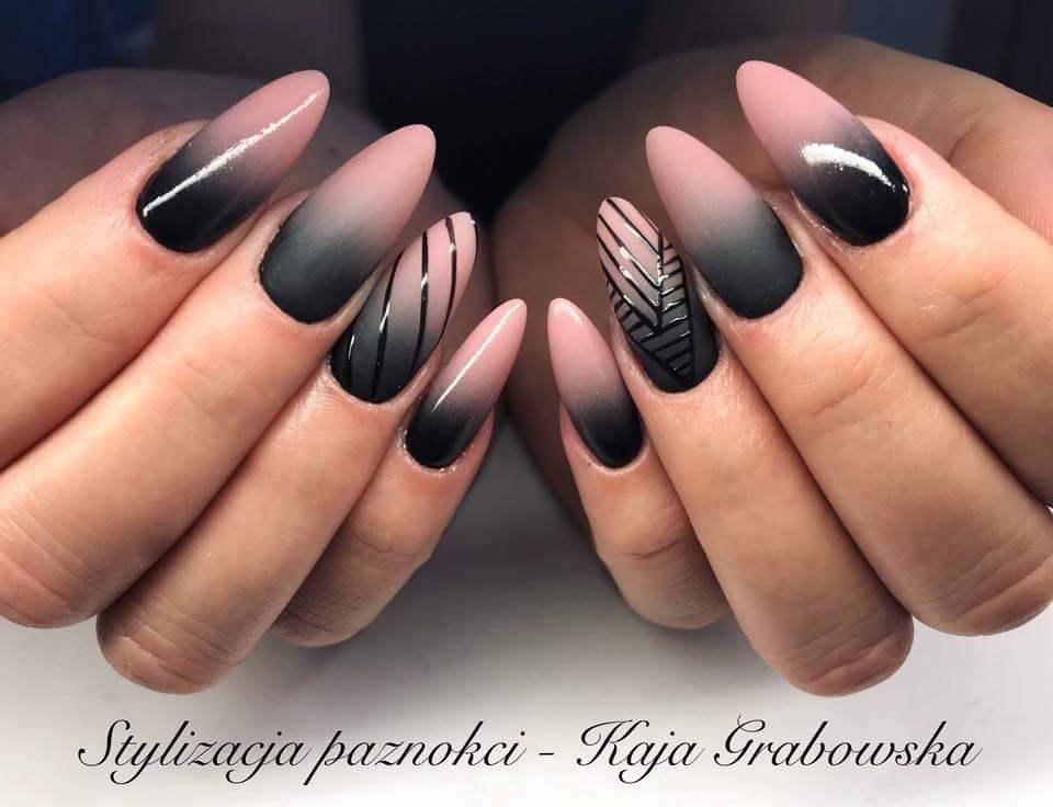 Bold and Beautiful: Edgy Black Nail Art