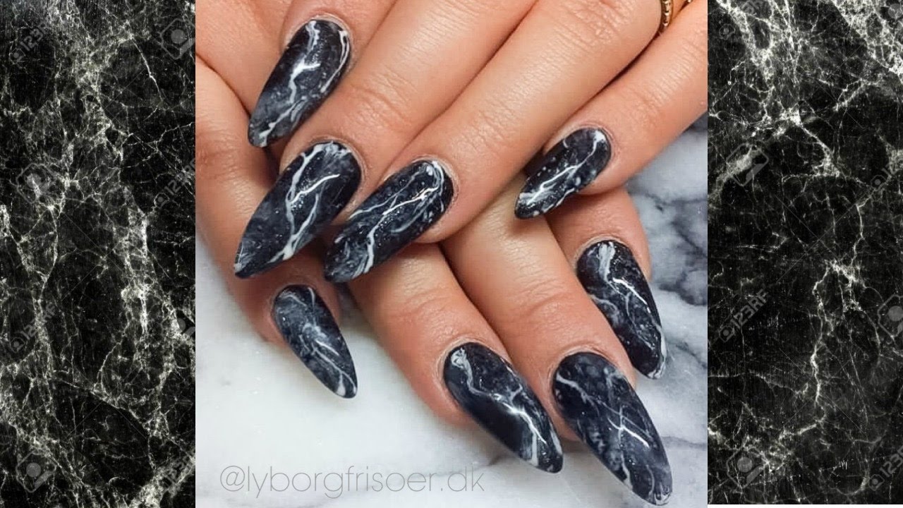 Bold and Beautiful: Edgy Black Nail Art