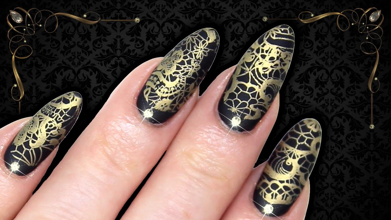 Bold and Beautiful: Edgy Black Nail Art